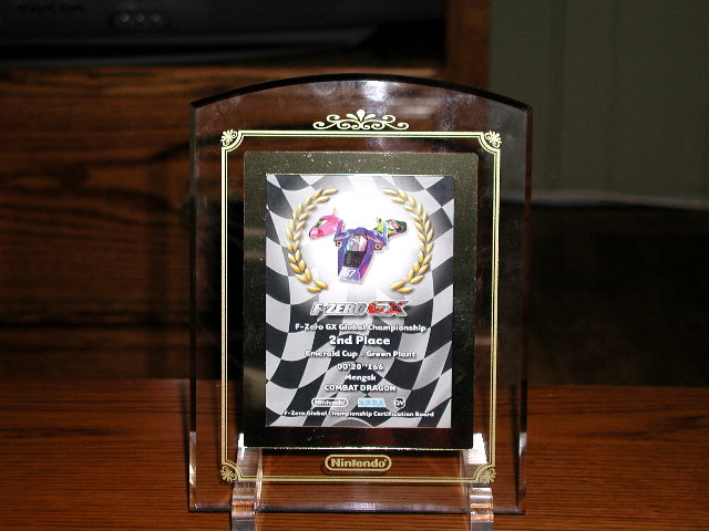 F-Zero GX Global Championship - 2nd Place