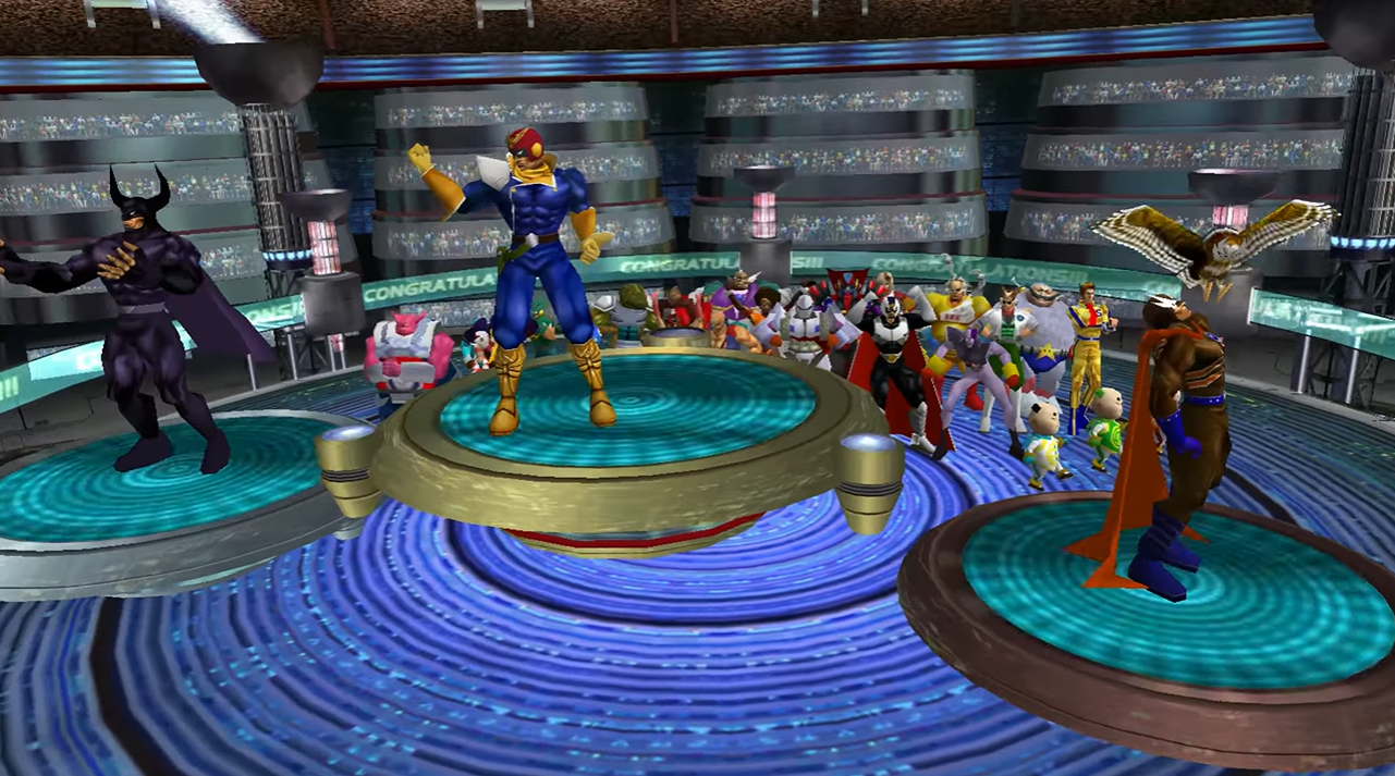 F-Zero GX victory screen